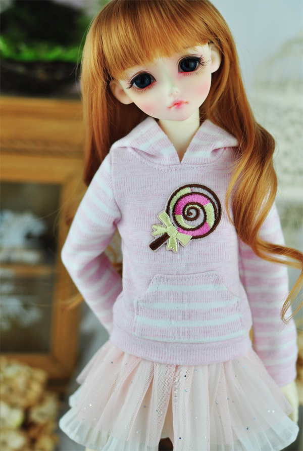Cute girl dress for 1/4 size BJD - Click Image to Close